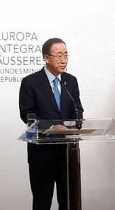 © oekonews / UN-Generalsekretär Ban Ki-Moon ist derzeit in Wien